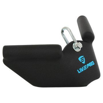 Рукоятка для обратной тяги c узким хватом Reverse Grip нескользящее покрытие LiveUp LP8322 30,5см черный LP8322 фото