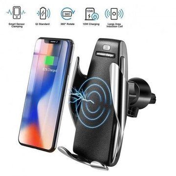 Автомобильный держатель с беспроводной зарядкой Smart Sensor S5 ws77551 фото