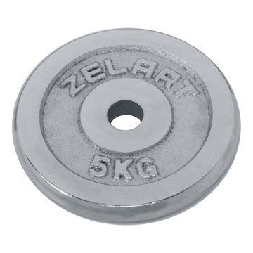Млинці диски хромовані Zelart TA-7786-5 31мм 5кг хром TA-7786-5 фото