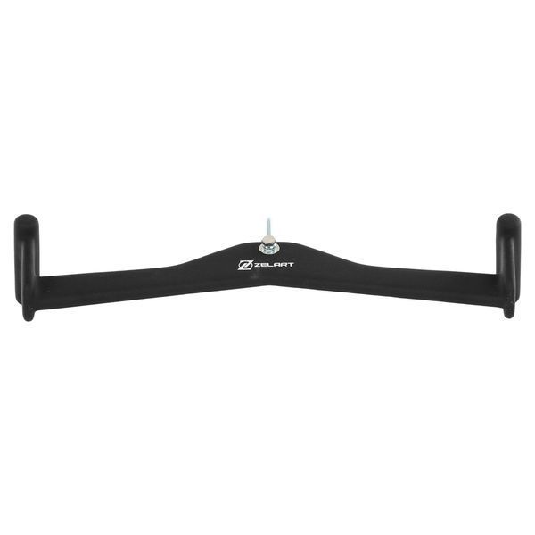 Рукоятка для тяги вниз з широким хватом Lat Pull Down Bar нековзне покриття Mdbuddy TA-5393 розмір 55х12х12см чорний TA-5393 фото