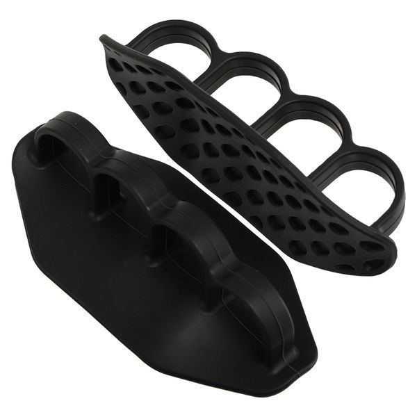 Накладки на ладони грипсы Gym Grips для силовых тренировок и турника нескользящие силиконовые SP-Sport TA-6742 2 шт черный TA-6742 фото