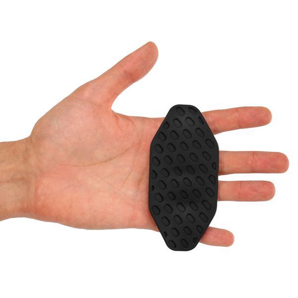 Накладки на ладони грипсы Gym Grips для силовых тренировок и турника нескользящие силиконовые SP-Sport TA-6742 2 шт черный TA-6742 фото