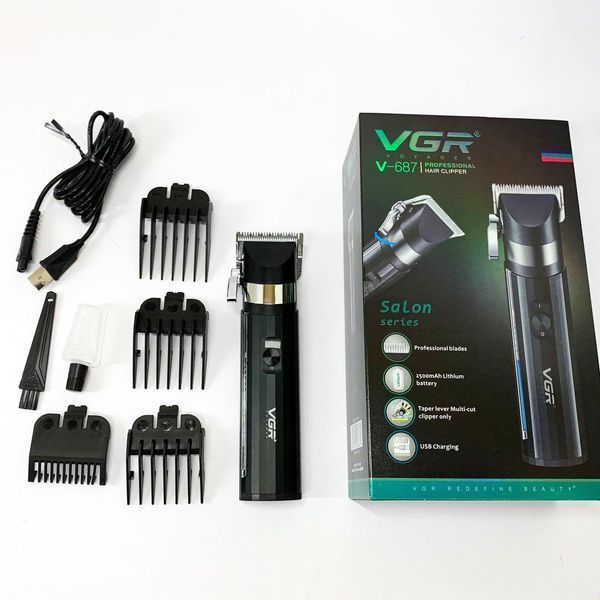 Акумуляторна машинка для стрижки VGR V-687 ws97339 фото