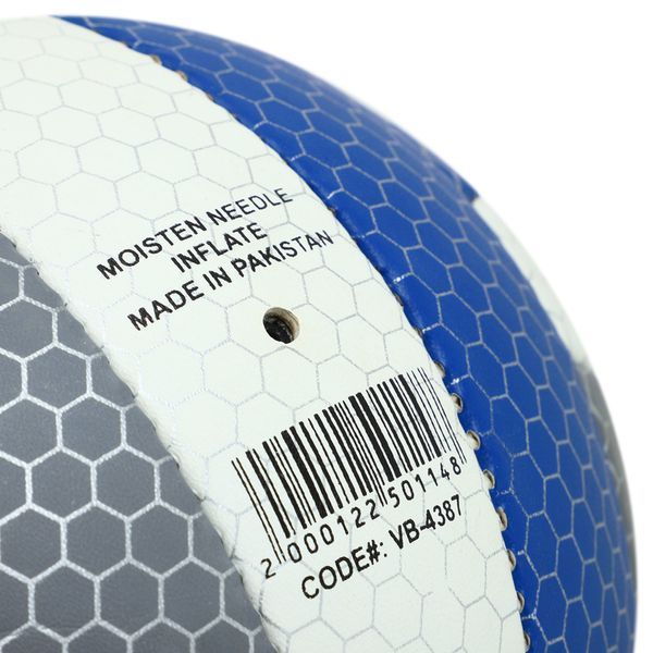 Мяч волейбольный HARD TOUCH VB-4387 №5 PU синий-серый-белый VB-4387 фото