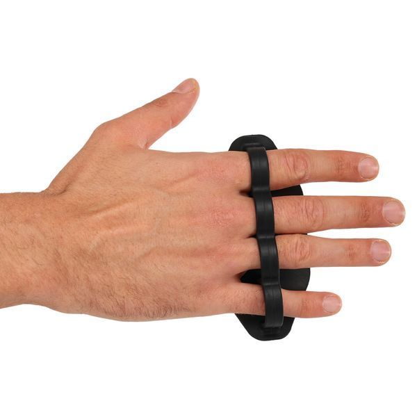 Накладки на ладони грипсы Gym Grips для силовых тренировок и турника нескользящие силиконовые SP-Sport TA-6742 2 шт черный TA-6742 фото