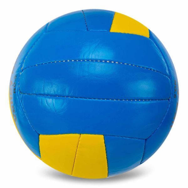 Мяч волейбольный UKRAINE BALLONSTAR VB-6528 №5 PU синий-желтый VB-6528 фото