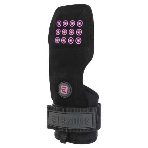 Накладки для подтягивания и тяги POWER GRASP EZOUS D-13 2шт черный-фиолетовый D-13 фото
