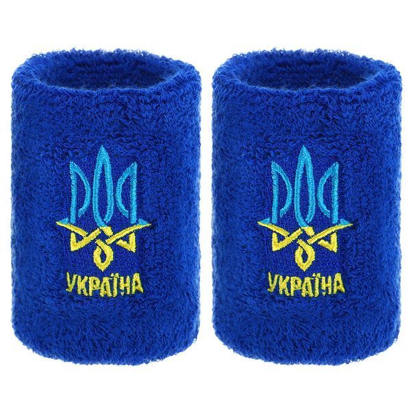 Напульсник спортивный махровый впитывающий влагу УКРАЇНА BC-9273 1шт цвета в ассортименте BC-9273 фото