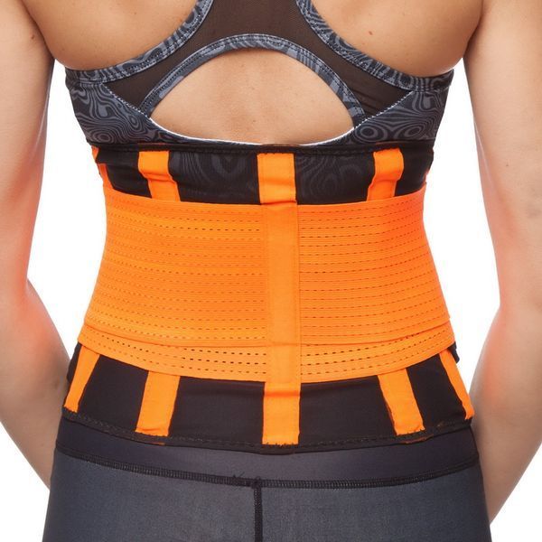 Пояс корсетний для спорту Екстрим Пауер Белт (extreme power belt) Hot Shapers 6606-2 S-XL кольори в асортименті S-M (105x23см) 6606-2 фото