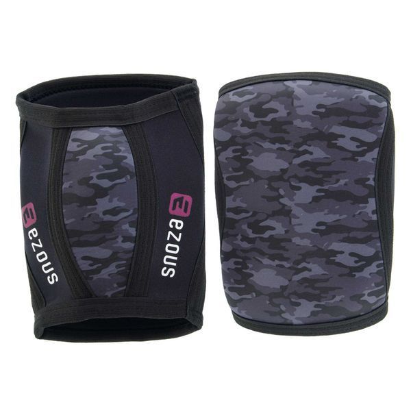 Налокотники для жима 2штуки CAMO ELBOW SLEEVE EZOUS A-04 2шт S-XL камуфляж L A-04 фото