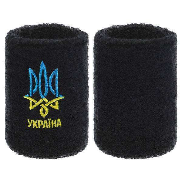 Напульсник спортивный махровый впитывающий влагу УКРАЇНА BC-9273 1шт цвета в ассортименте BC-9273 фото