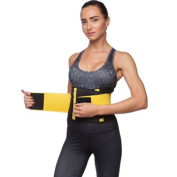 Пояс корсетний для спорту Екстрим Пауер Белт (extreme power belt) Hot Shapers 6606-2 S-XL кольори в асортименті S-M (105x23см) 6606-2 фото