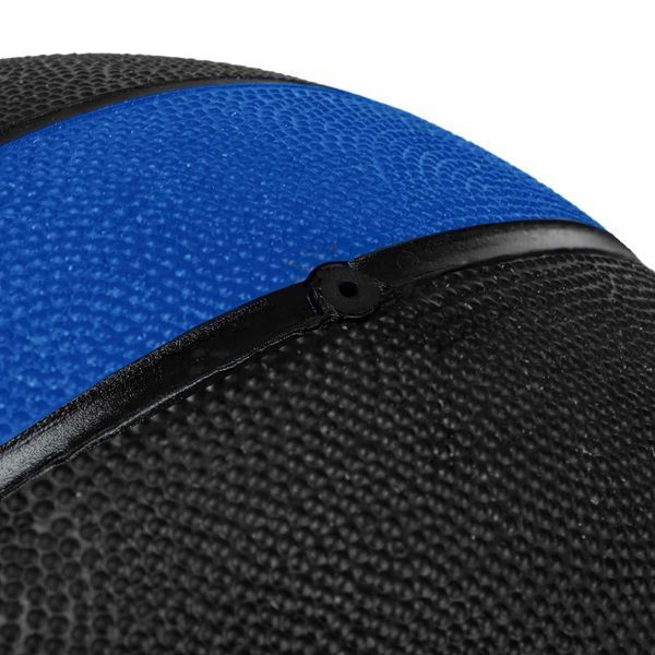 Медбол м'яч медичний Medicine Ball Zelart FI-5122-9 9кг сірий-синій FI-5122-9 фото