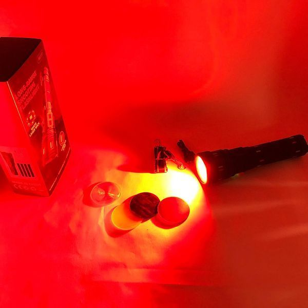 Фонарь AK177-WHITE LASER LED PM60-TG, Топ-фонарик фонарик светодиодный аккумуляторний портативный ws77173 фото