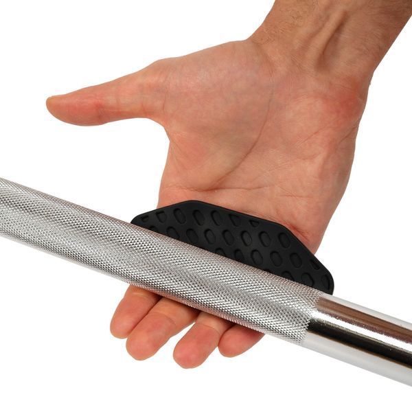 Накладки на ладони грипсы Gym Grips для силовых тренировок и турника нескользящие силиконовые SP-Sport TA-6742 2 шт черный TA-6742 фото
