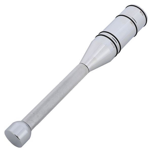 Бита стальная булава для кроссфита раздвижная Adjustable Macebell MDbuddy FI-2513 1шт вес 12кг хром FI-2513 фото