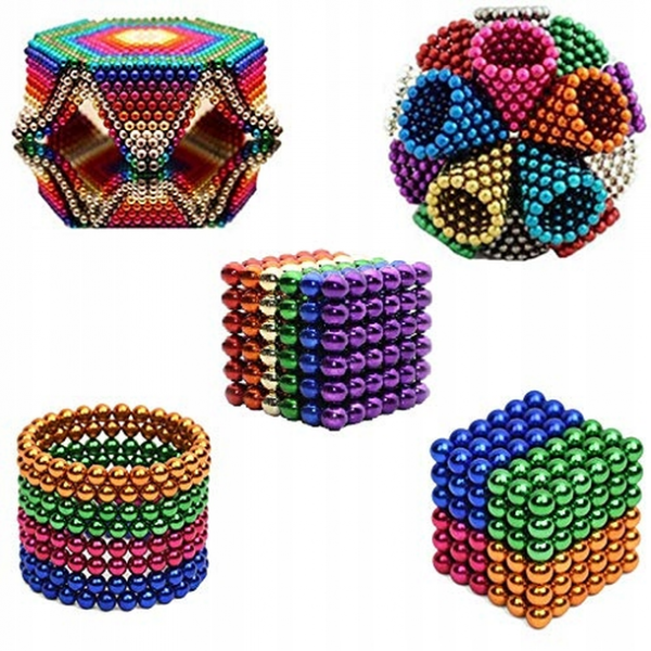 Магнитный конструктор Нео NeoCube Разноцветный, магнитная игрушка неокуб ws47586 фото