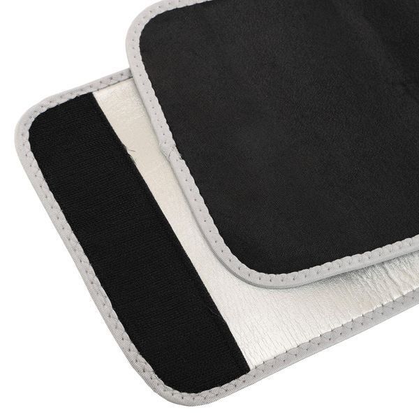 Пояс для похудения из композитной ткани Nano Hot Silver HEATOUTFIT ST-2148-M размер 100смх18смх3мм черный ST-2148-M фото