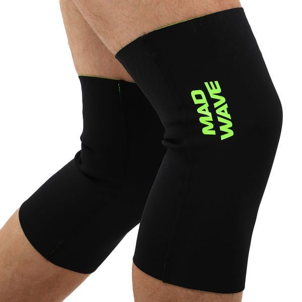 Наколенники для плавания в холодной воде MADWAVE NEO DSSS KNEE WARMERS M204210 размер S-XL черный XL M204210 фото