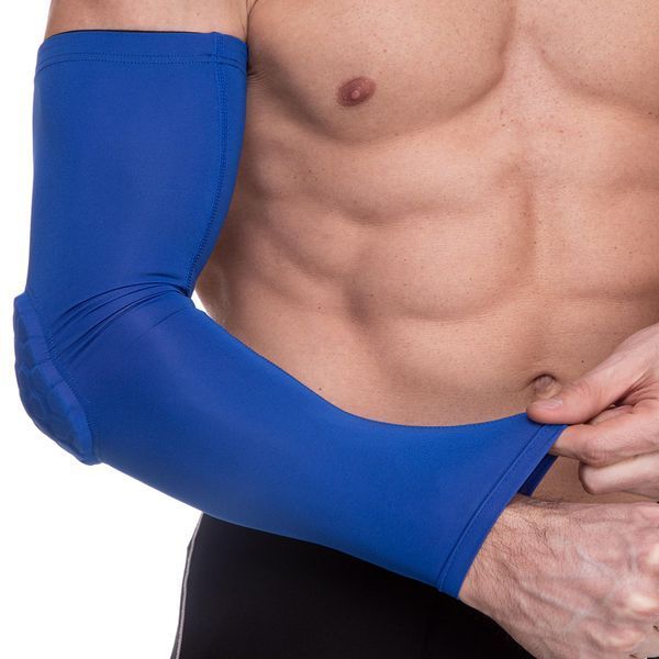 Рукав спортивний нарукавник компресійний із захистом SP-Sport 3067 розмір S-XL 1шт кольори в асортименті S 3067 фото