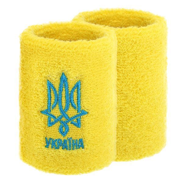 Напульсник спортивный махровый впитывающий влагу УКРАЇНА BC-9273 1шт цвета в ассортименте BC-9273 фото