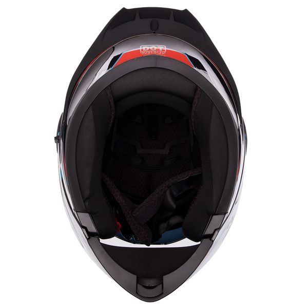 Мотошлем модуляр (flip-up) QKE M-8520 M-XL красный L M-8520 фото