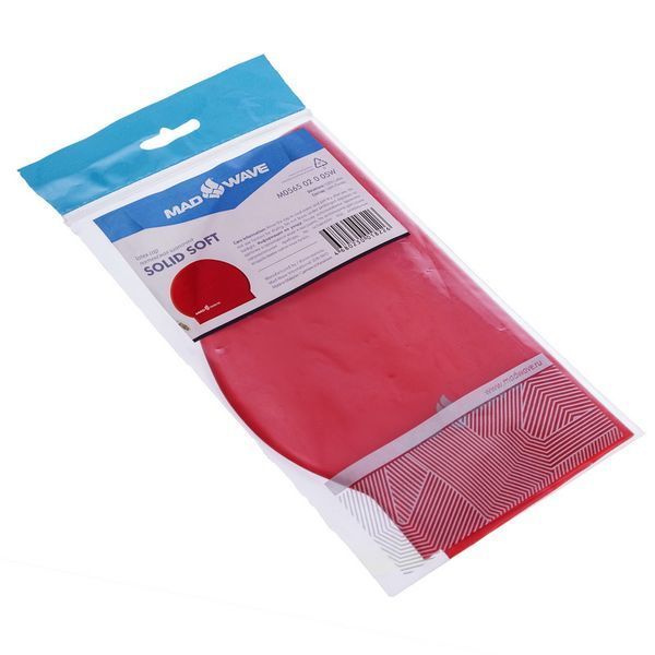 Шапочка для плавания латексная для взрослых MadWave SOLID SOFT M056502 цвета в ассортименте M056502 фото