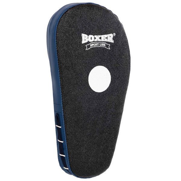 Лапа боксерська пряма подовжена тренувальна Кірза BOXER 2009-01 40х21х4,5см 2штуки кольори в асортименті 2009-01 фото