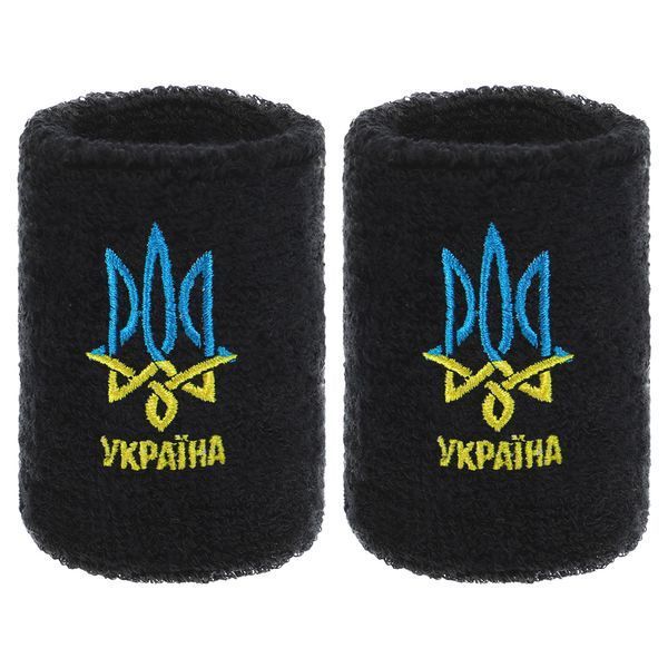 Напульсник спортивный махровый впитывающий влагу УКРАЇНА BC-9273 1шт цвета в ассортименте BC-9273 фото