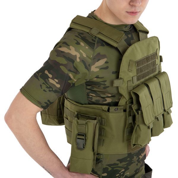 Разгрузочный жилет универсальный на 5 карманов Military Rangers ZK-9103 цвета в ассортименте ZK-9103 фото