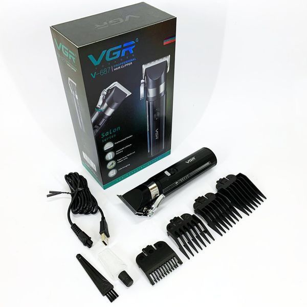 Акумуляторна машинка для стрижки VGR V-687 ws97339 фото