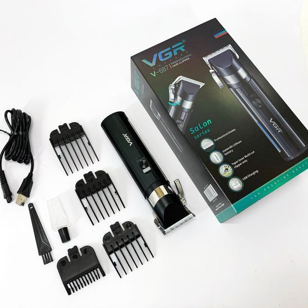 Акумуляторна машинка для стрижки VGR V-687 ws97339 фото
