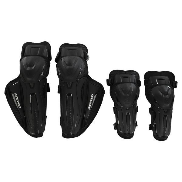 Комплект мотозащиты наколенники и налокотники SCOYCO K50H50 черный S K50H50 фото