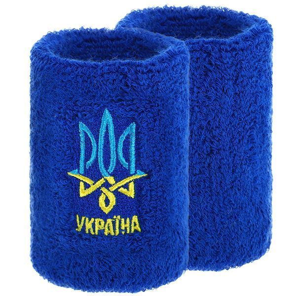 Напульсник спортивный махровый впитывающий влагу УКРАЇНА BC-9273 1шт цвета в ассортименте BC-9273 фото