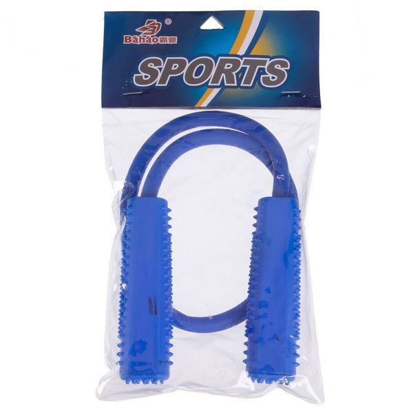Эспандер трубчатый для фитнеса с массажными ручками SP-Sport FI-3950 74см синий FI-3950 фото