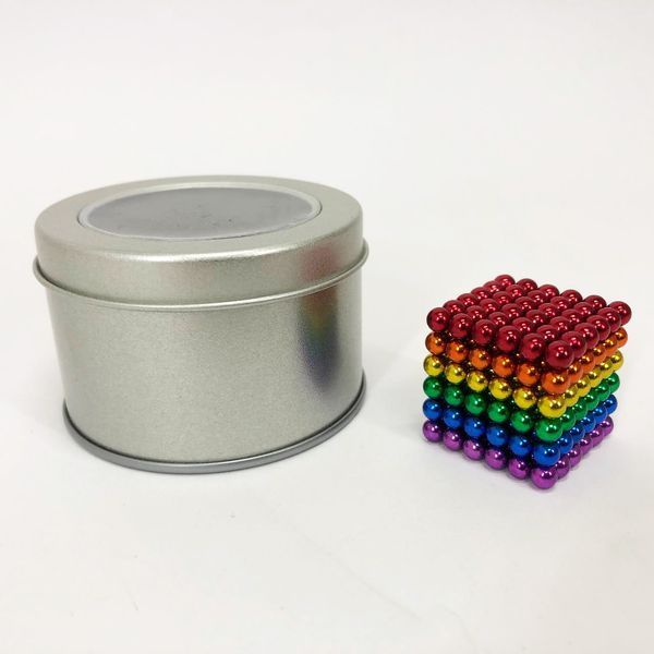 Магнитный конструктор Нео NeoCube Разноцветный, магнитная игрушка неокуб ws47586 фото