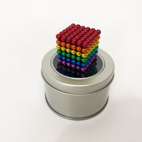 Магнитный конструктор Нео NeoCube Разноцветный, магнитная игрушка неокуб ws47586 фото