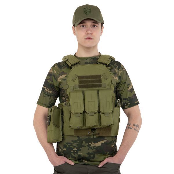 Разгрузочный жилет универсальный на 5 карманов Military Rangers ZK-9103 цвета в ассортименте ZK-9103 фото