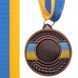 Заготовка медали спортивной с лентой SP-Sport UKRAINE с украинской символикой C-3242 o5см золото, серебро, бронза C-3242 фото 6