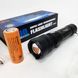 Ручной аккумуляторный светодиодный фонарь Police X-Balog BL-1827-P90 переносной с USB зарядкой оптическим зумом и металлическим корпусом + ремешок на руку ws44441 фото 8