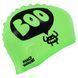 Шапочка для плавания силиконовая юниорская MadWave Junior Boo M057305 зеленый M057305 фото 3