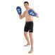 Лапа боксерская прямая тренировочная удлиненная Кожвинил BOXER NEW 2008-N 38х18х4,5см 2штуки р. Універсальний розмір рукавички 2008-N фото 17