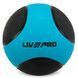 М'яч медичний медбол Medicine Ball LiveUp LP8112-10 10кг чорний-синій LP8112-10 фото 3