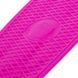 Пенни борд Penny Board круизер пластиковый со светящимися колесами 22' FISH SK-405-5 розовый-белый-салатовый SK-405-5 фото 5