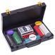 Набор для покера в пластиковом кейсе Poker game set Poker game set SP-Sport 200S-E 200 фишек 200S-E фото 2