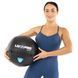 Мяч набивной медицинский для кроссфита WALL BALL LiveUp LP8103-10 10кг черный LP8103-10 фото 9