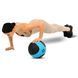 М'яч медичний медбол Medicine Ball LiveUp LP8112-10 10кг чорний-синій LP8112-10 фото 9