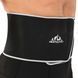 Пояс для похудения из композитной ткани Nano Hot Silver HEATOUTFIT ST-2148-M размер 100смх18смх3мм черный ST-2148-M фото 2