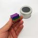 Магнитный конструктор Нео NeoCube Разноцветный, магнитная игрушка неокуб ws47586 фото 22
