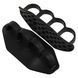 Накладки на ладони грипсы Gym Grips для силовых тренировок и турника нескользящие силиконовые SP-Sport TA-6742 2 шт черный TA-6742 фото 7